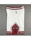 Chicago Bulls White Shorts