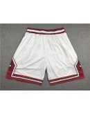 Chicago Bulls White Shorts