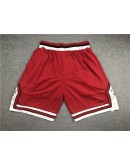 Chicago Bulls Red Shorts