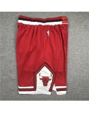 Chicago Bulls Red Shorts