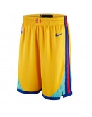 Golden State Warriors Yellow Shorts