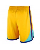 Golden State Warriors Yellow Shorts