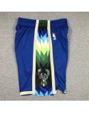 Milwaukee Bucks Blue Shorts