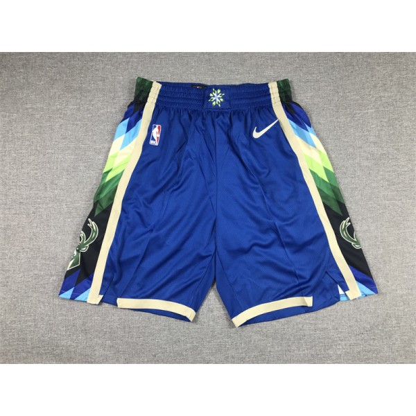 Milwaukee Bucks Blue Shorts