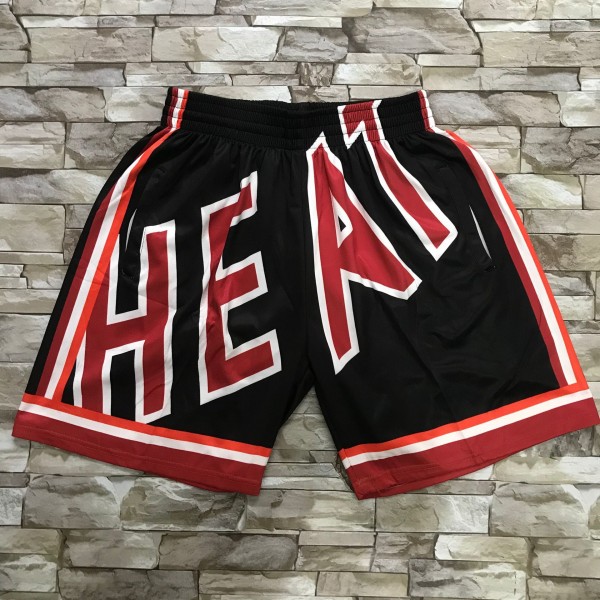 Miami Heat Black Shorts