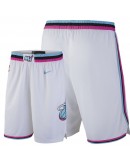 Miami Heat White Shorts