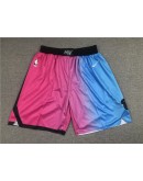 Miami Heat Pink & Blue Shorts