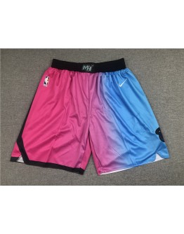 Miami Heat Pink & Blue Shorts