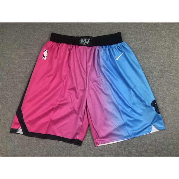 Miami Heat Pink & Blue Shorts