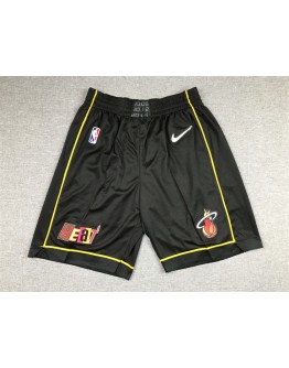 Miami Heat Black Shorts