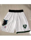 Minnesota Timberwolves White Shorts