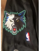 Minnesota Timberwolves Black Shorts