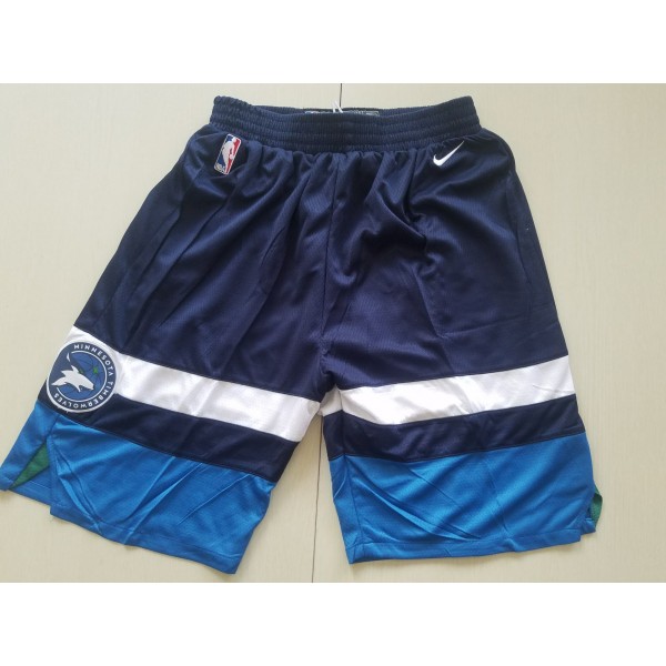 Minnesota Timberwolves Blue Shorts