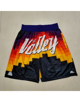 Phoenix Suns Black Shorts