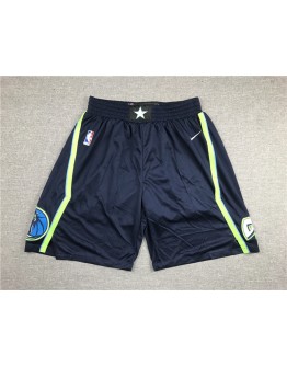 Dallas Mavericks Black Shorts