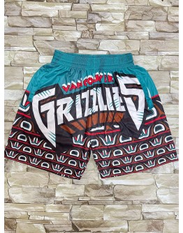 Vancouver Grizzlies Teal Shorts