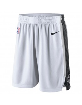 Boston Celtics White Shorts