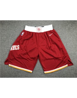 Houston Rockets Red Shorts