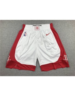 Houston Rockets White Shorts