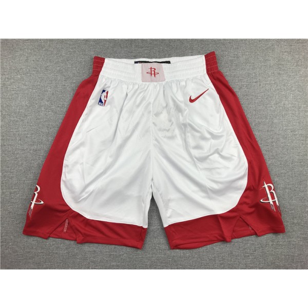 Houston Rockets White Shorts