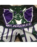 Milwaukee Bucks Black Shorts