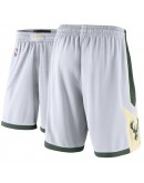 Milwaukee Bucks White Shorts