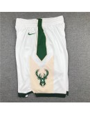 Milwaukee Bucks White Shorts