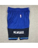 Milwaukee Bucks Black Shorts