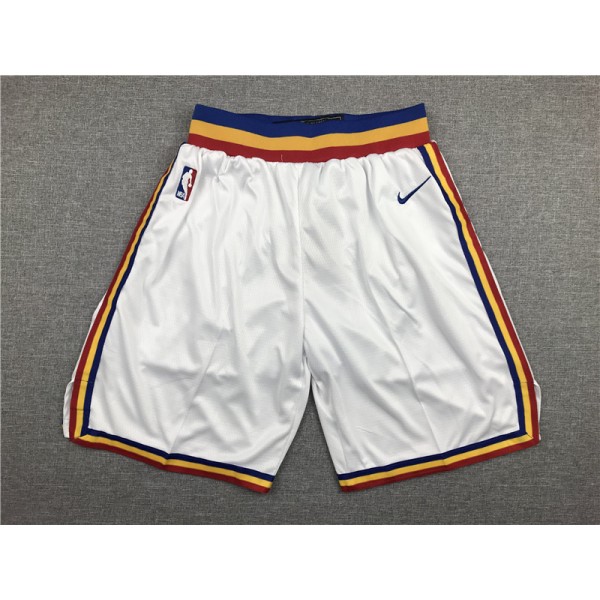 Golden State Warriors White Shorts