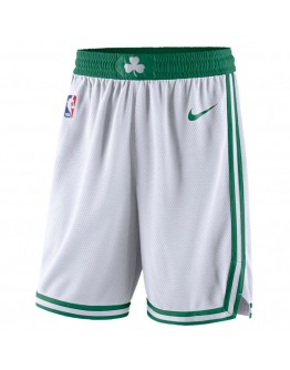 Boston Celtics White Shorts