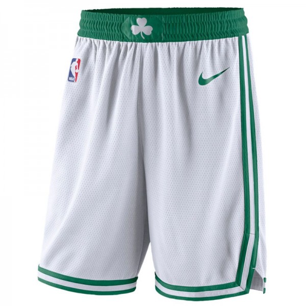 Boston Celtics White Shorts