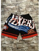 Philadelphia 76ers Black Shorts