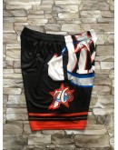 Philadelphia 76ers Black Shorts