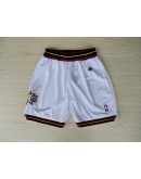 Philadelphia 76ers White Shorts