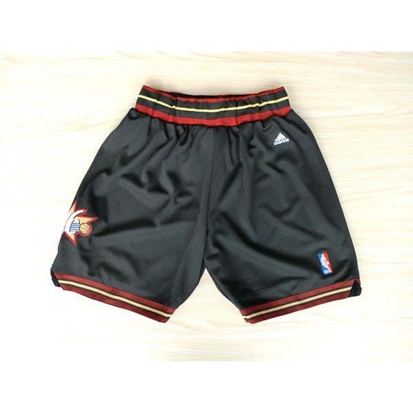 Philadelphia 76ers Black Shorts