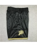 Philadelphia 76ers Black Shorts