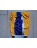 Los Angeles Lakers Yellow Shorts