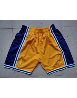 Los Angeles Lakers Yellow Shorts