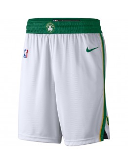 Boston Celtics White Shorts