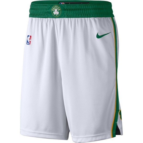 Boston Celtics White Shorts