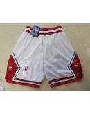 Chicago Bulls White Shorts