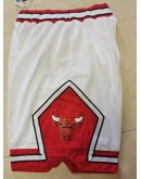 Chicago Bulls White Shorts