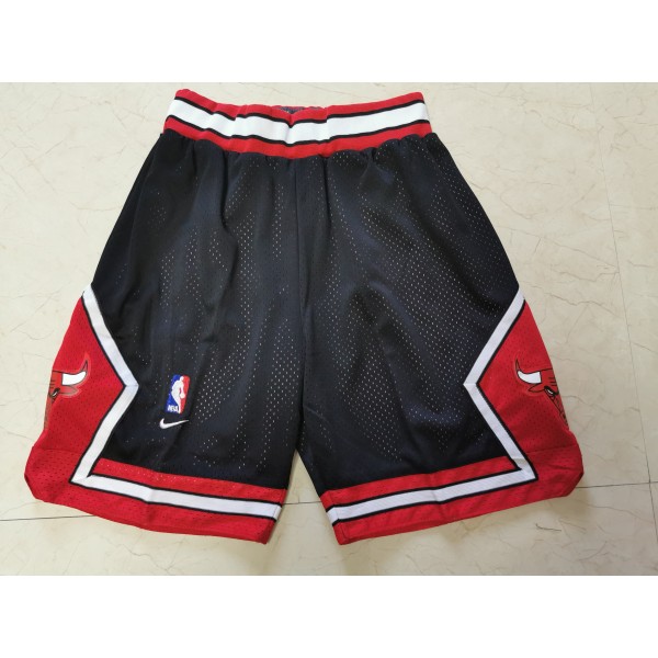 Chicago Bulls Black Shorts