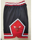 Chicago Bulls Black Shorts