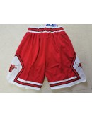 Chicago Bulls Red Shorts