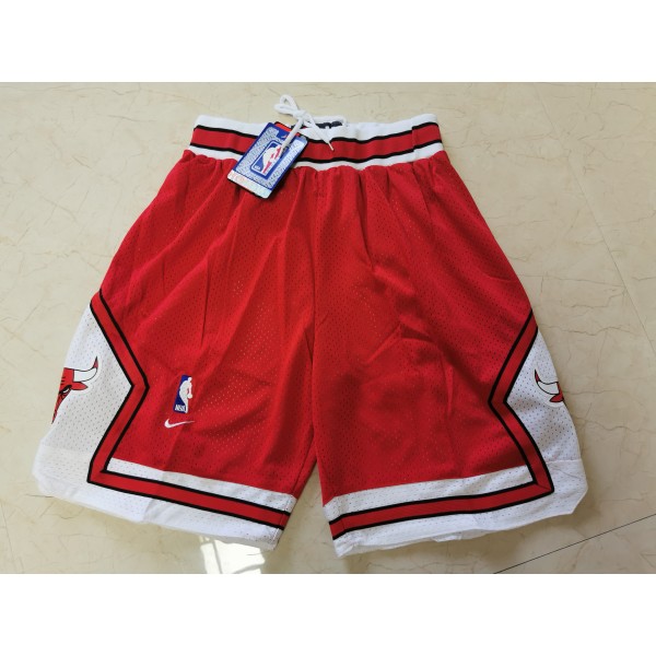 Chicago Bulls Red Shorts