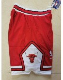 Chicago Bulls Red Shorts