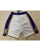 Los Angeles Lakers White Shorts