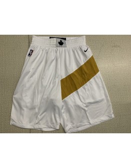 Toronto Raptors White Shorts