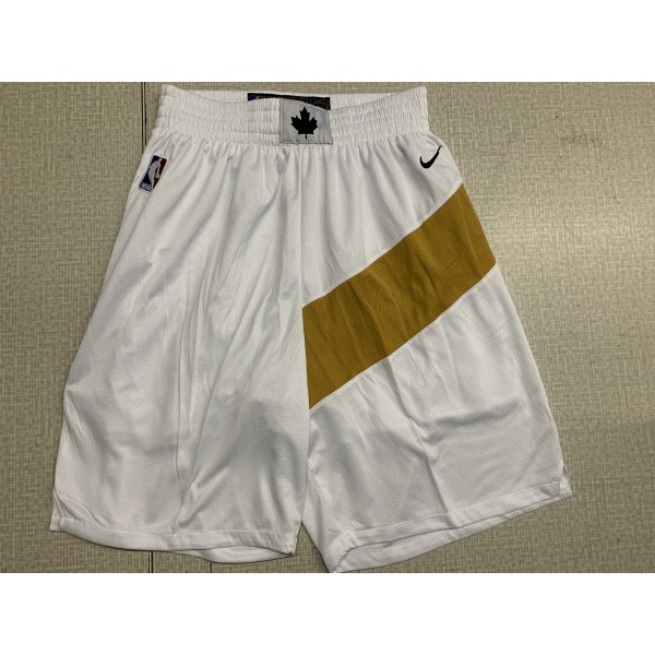 Toronto Raptors White Shorts